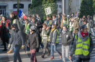 NEWS - Frankreich: Ausschreitung bei Demonstrationen der Gelb Westen in Nantes
