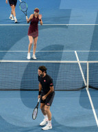 PEOPLE - Tennis Hopeman Cup: Roger Federer &  Belinda Bencic 