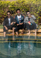 PORTRAIT - Bollywood Schauspieler Vicky Kaushal, Rajkummar Rao und Kartik Aaryan 