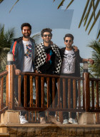 PORTRAIT - Bollywood Schauspieler Vicky Kaushal, Rajkummar Rao und Kartik Aaryan 