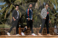 PORTRAIT - Bollywood Schauspieler Vicky Kaushal, Rajkummar Rao und Kartik Aaryan 