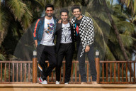 PORTRAIT - Bollywood Schauspieler Vicky Kaushal, Rajkummar Rao und Kartik Aaryan 