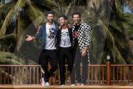 PORTRAIT - Bollywood Schauspieler Vicky Kaushal, Rajkummar Rao und Kartik Aaryan 
