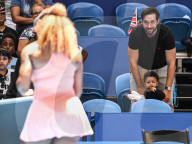 PEOPLE - Hopeman Cup: Serena Williams kriegt Besuch von Alexis Ohanian und Alexis Olympia Ohanian Jr