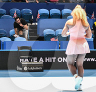PEOPLE - Hopeman Cup: Serena Williams kriegt Besuch von Alexis Ohanian und Alexis Olympia Ohanian Jr