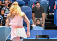 PEOPLE - Hopeman Cup: Serena Williams kriegt Besuch von Alexis Ohanian und Alexis Olympia Ohanian Jr