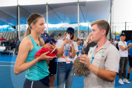 PEOPLE - Karolina Pliskova in Brisbane