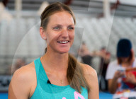 PEOPLE - Karolina Pliskova in Brisbane