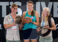 PEOPLE - Karolina Pliskova in Brisbane