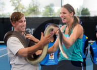 PEOPLE - Karolina Pliskova in Brisbane