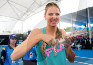 PEOPLE - Karolina Pliskova in Brisbane