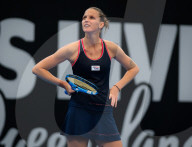 PEOPLE - Karolina Pliskova in Brisbane