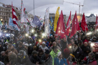 Protest against 'Slave Law' in Budapest
