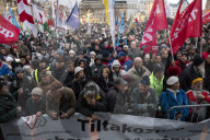 Protest against 'Slave Law' in Budapest