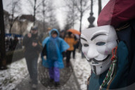 Protest against 'Slave Law' in Budapest