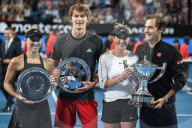 PEOPLE - Belinda Bencic und Roger Federer gewinnen den Hopman Cup in Perth
