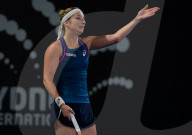 PEOPLE - Timea Bacsinszky spielt Tennis in Sydney
