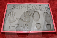 Sam Elliott Hand- und Fussabdrucktafel