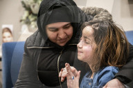 Manhattan doctors help Syrian girl shot in head