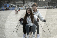FEATURE - China: Winteraktivitäten in Peking