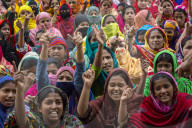NEWS - Bangladesch: Demonstrationen von Textil Arbeiterinnen in Dhaka 