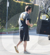EXKLUSIV - Gut in Form: Christian Bale in Malibu unterwegs