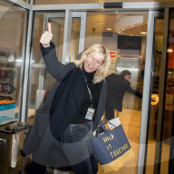 PEOPLE - Zoe Ball zu Besuch in der BBC 2 Breakfast Show
