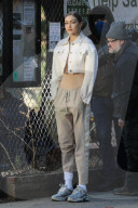 PEOPLE - Gigi Hadid posiert bei einem Fotoshooting in New York