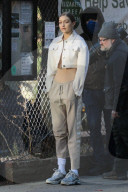 PEOPLE - Gigi Hadid posiert bei einem Fotoshooting in New York