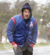 EXKLUSIV -  Ben Affleck im Schlabber-Siff-Look im regnerischen Brentwood unterwegs