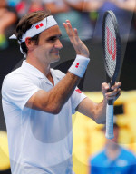 PEOPLE - Australian Open: Roger Federer gewinnt gegen Daniel Evans in dre Runden