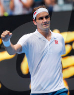 PEOPLE - Australian Open: Roger Federer gewinnt gegen Daniel Evans in dre Runden
