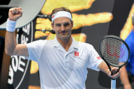 PEOPLE - Australian Open: Roger Federer gewinnt gegen Daniel Evans in dre Runden