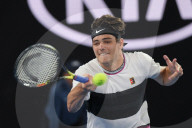 PEOPLE - Australian Open Tennis: Taylor Fritz gegen Roger Federer