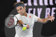 PEOPLE - Australian Open Tennis: Taylor Fritz gegen Roger Federer