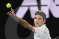 PEOPLE - Australian Open Tennis: Taylor Fritz gegen Roger Federer