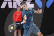 PEOPLE - Australian Open Tennis: Taylor Fritz gegen Roger Federer