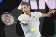 PEOPLE - Australian Open Tennis: Taylor Fritz gegen Roger Federer