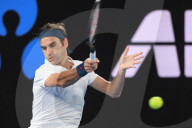 PEOPLE - Australian Open Tennis: Taylor Fritz gegen Roger Federer