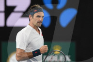 PEOPLE - Australian Open Tennis: Taylor Fritz gegen Roger Federer