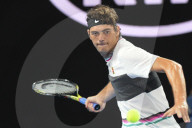 PEOPLE - Australian Open Tennis: Taylor Fritz gegen Roger Federer