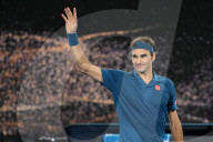 PEOPLE - Australian Open Tennis: Taylor Fritz gegen Roger Federer