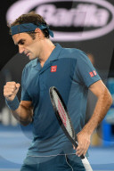 PEOPLE - Australian Open Tennis: Taylor Fritz gegen Roger Federer