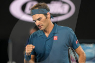 PEOPLE - Australian Open Tennis: Taylor Fritz gegen Roger Federer
