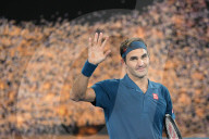 PEOPLE - Australian Open Tennis: Taylor Fritz gegen Roger Federer