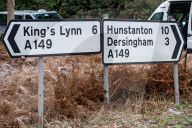 PEOPLE - Prinz Philip: Die Unfallstelle bei Sandringham 
