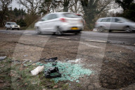PEOPLE - Prinz Philip: Die Unfallstelle bei Sandringham 
