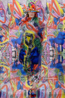 MODE - Paris Fashion Week Männer Herbst/Winter 2019/2020: Winnie Harlow auf dem Catwalk für Kenzo