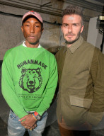 PEOPLE - David Beckham und Karlie Kloss bei derAdidas Modenschau in Paris