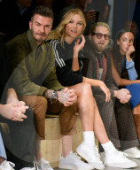 PEOPLE - David Beckham und Karlie Kloss bei derAdidas Modenschau in Paris